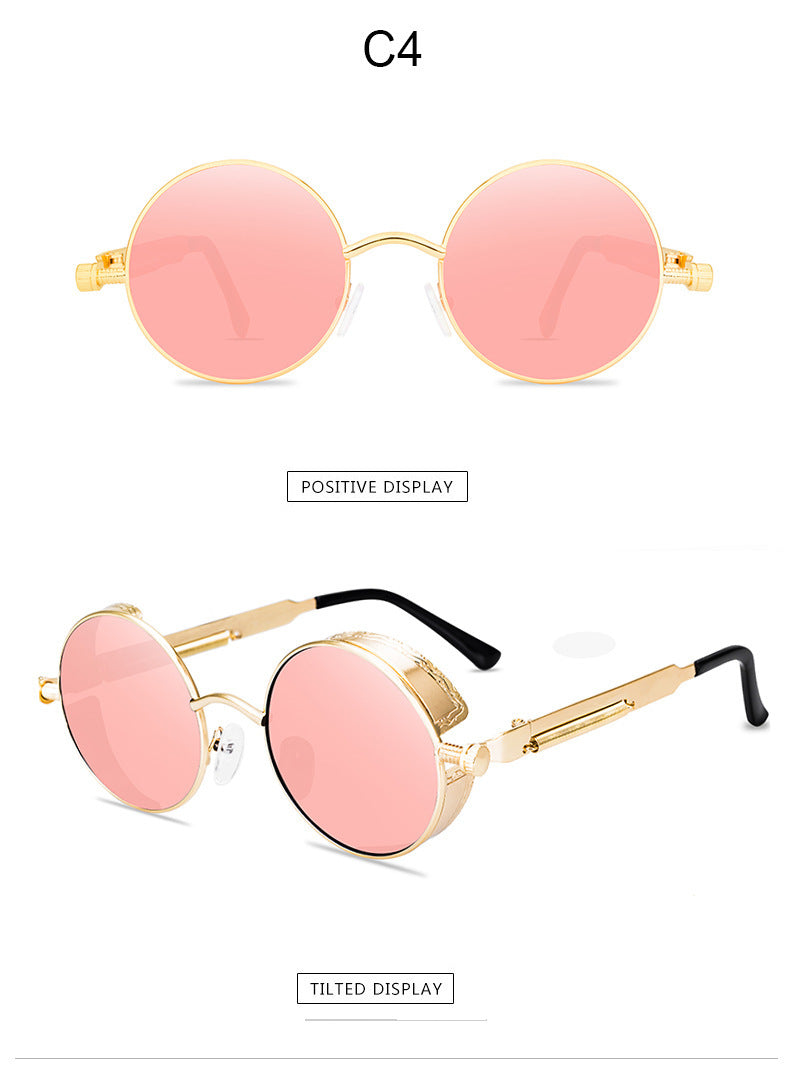 Steampunk Sunglasses - Metal Spring Foot