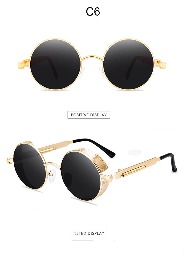Steampunk Sunglasses - Metal Spring Foot