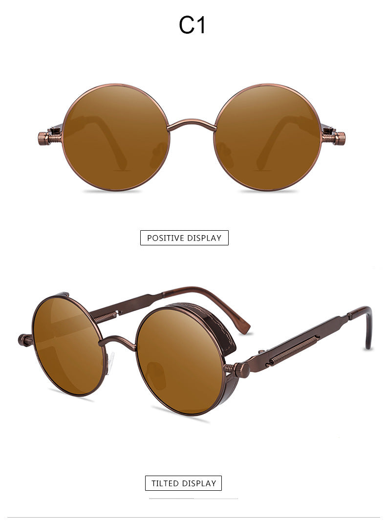 Steampunk Sunglasses - Metal Spring Foot