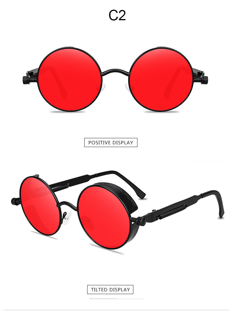 Steampunk Sunglasses - Metal Spring Foot
