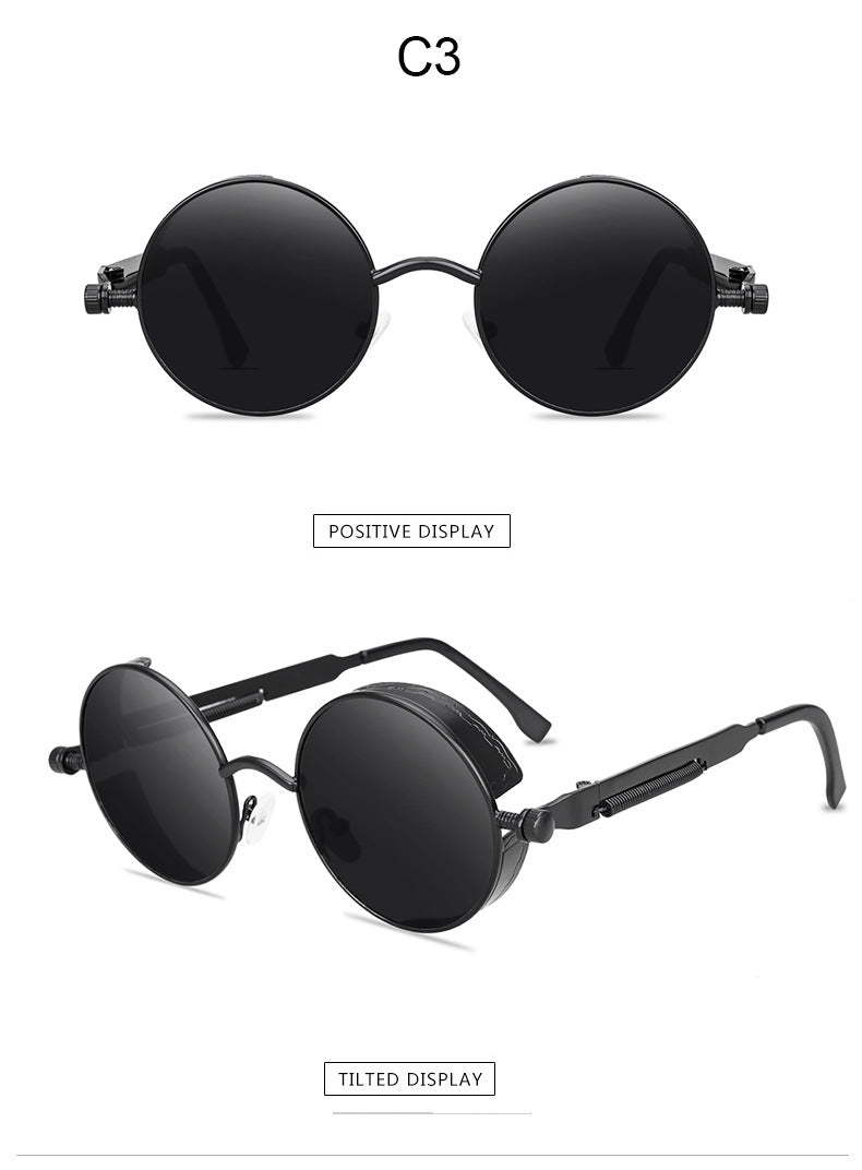 Steampunk Sunglasses - Metal Spring Foot