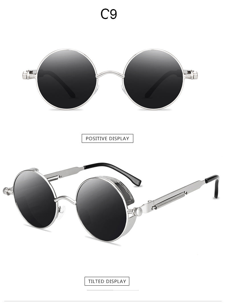 Steampunk Sunglasses - Metal Spring Foot