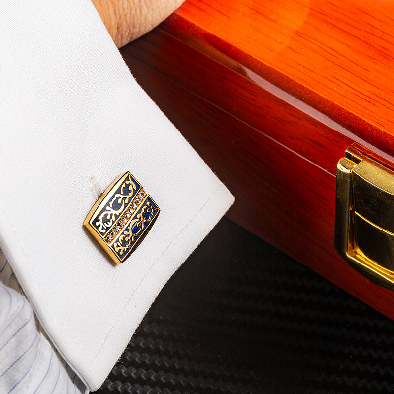 French Cufflinks Men's Light Luxury Shirt Buttons
