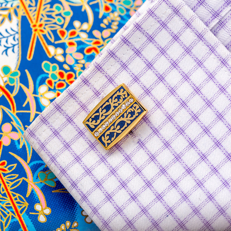 French Cufflinks Men's Light Luxury Shirt Buttons