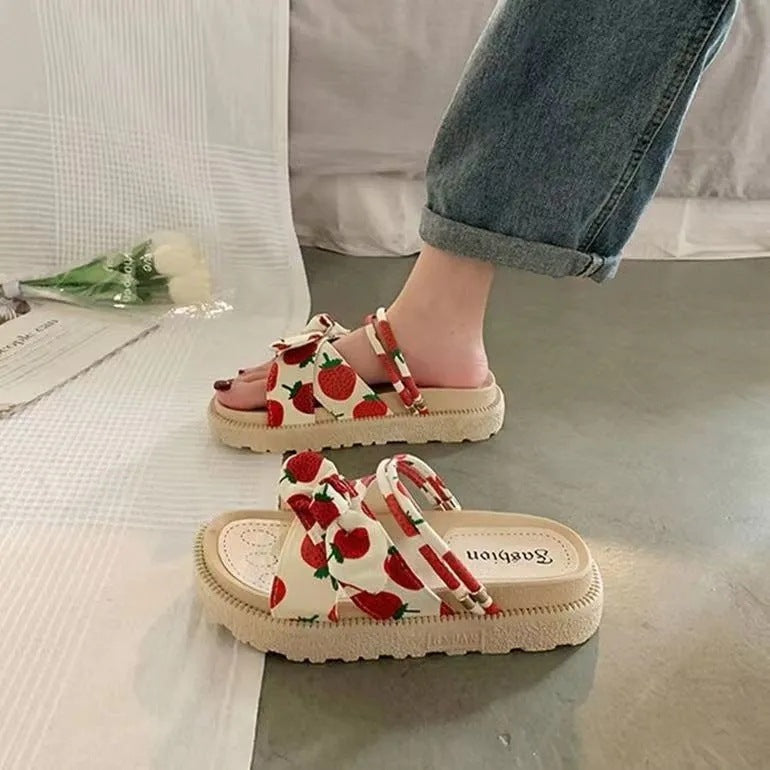 Women's Wear Flat Platform Sandals