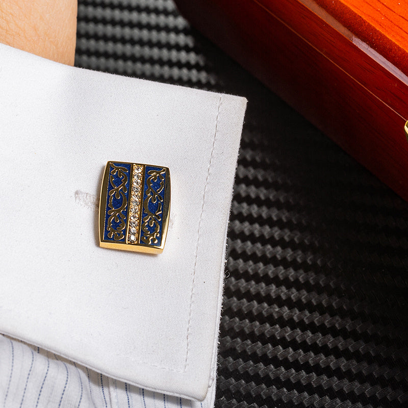 French Cufflinks Men's Light Luxury Shirt Buttons