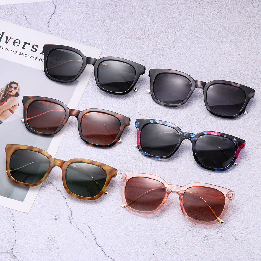 Ladies Sunglasses Fashion Polarized Lenses Anti-ultraviolet Sunglasses