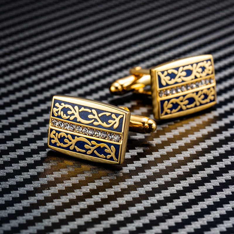 French Cufflinks Men's Light Luxury Shirt Buttons